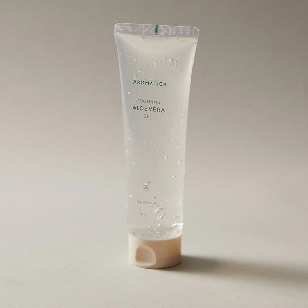 Organiskais ādu mitrinošais alvejas gels Aromatica Soothing Aloe Vera Gel