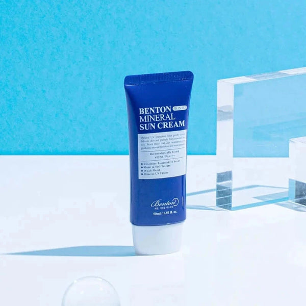 Jūsu ādas aizsardzība un kopšana ar minerālu saules aizsargkrēmu Benton Skin Fit Mineral SPF50+/PA++++Sun Cream