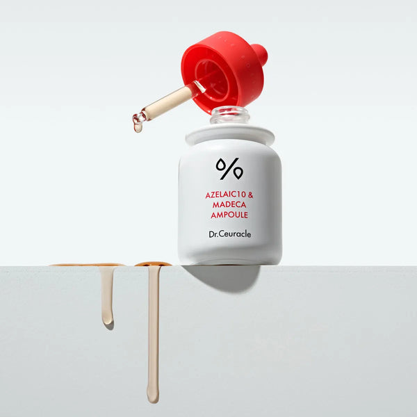 Ampula vienmērīgam ādas tonim Dr.Ceuracle Azelaic10 & Madeca Ampoule