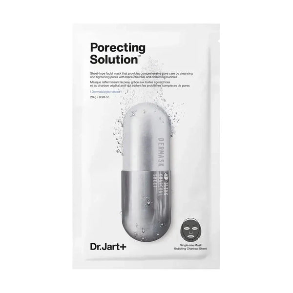 Maska ādas attīrīšanai un poru samazināšanai ar skābekli Dr. Jart+ Dermask Ultra Jet Porecting Solution