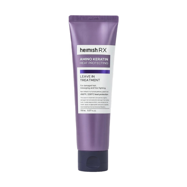 Nenoskalojams termoaizsardzību nodrošinošs matu kopšanas līdzeklis Heimish RX Amino Keratin Heat Protecting Leave In Treatment