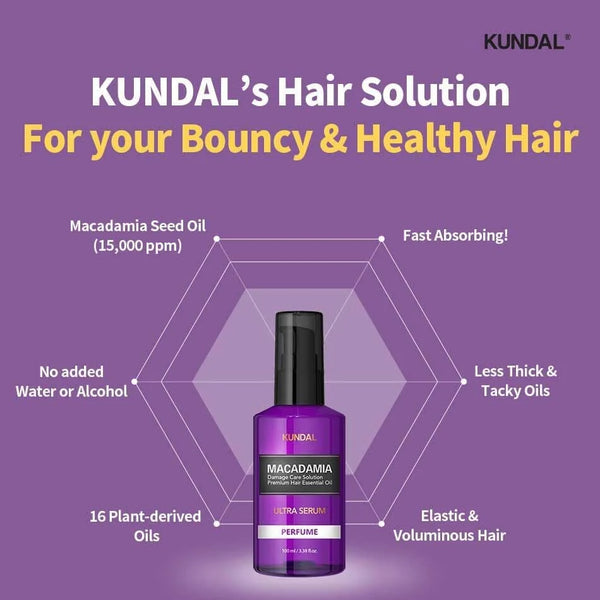 Kundal Macadamia Ultra Hair Serum