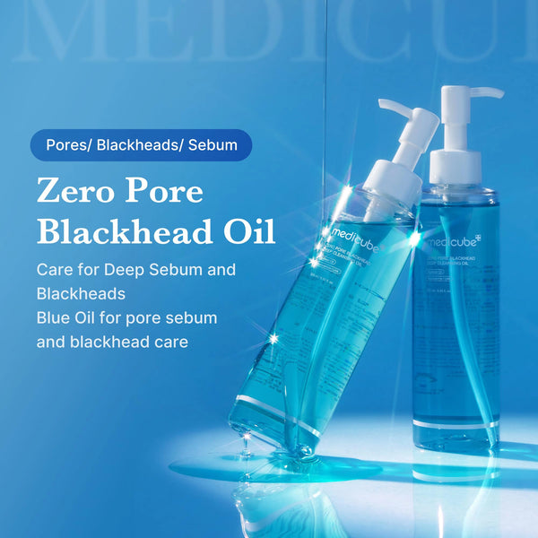 Hidrofilā eļļa poru attīrīšanai Medicube Zero Pore Blackhead Deep Cleansing Oil