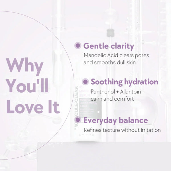 Nine Less Molecule-Clear 5% Mandelic Acid Serum