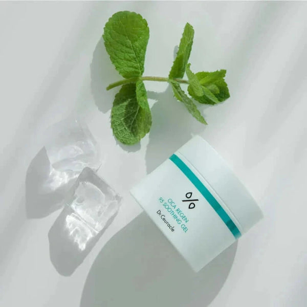 Atvēsinošs gels ar 95% Āzijas centellu jutīgai ādai Dr.Ceuracle Cica Regen 95 Soothing Gel