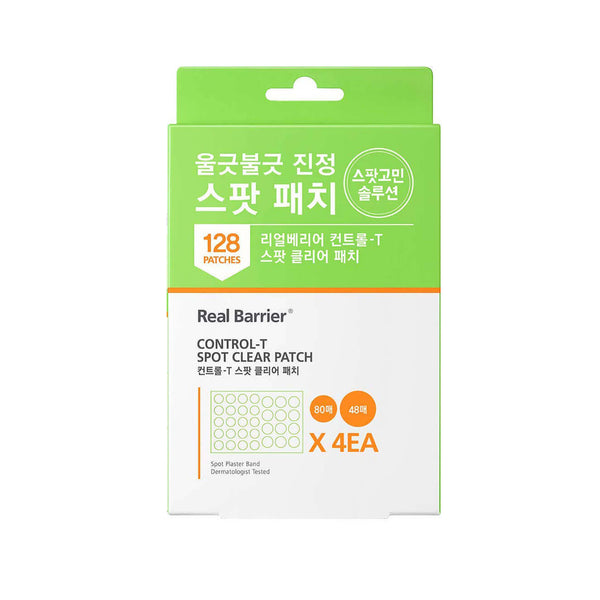 Pretiekaisuma plāksteri pūtīšu novēršanai Real Barrier Control-T Spot Patch