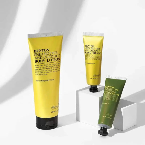 Barojošs losjons ķermenim Benton Shea Butter and Coconut Body Lotion