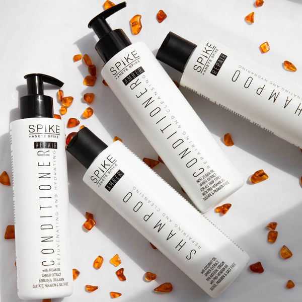 Atjaunojošs un attīrošs matu kondicionieris Spike By Anete Spike Amber Conditioner