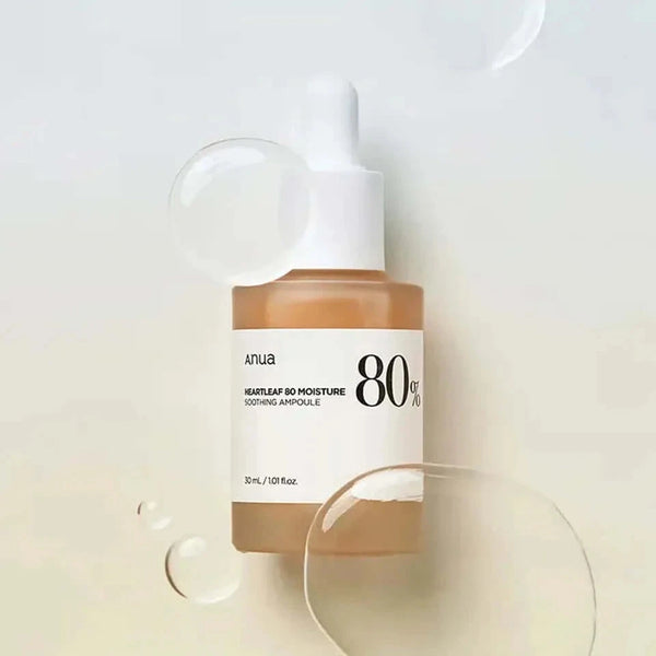 Nomierinošs serums Anua Heartleaf 80% Soothing Ampoule
