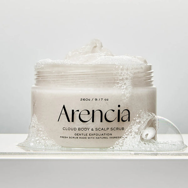 Arencia Fresh Cloud Body & Scalp Scrub White Tea & Neroli