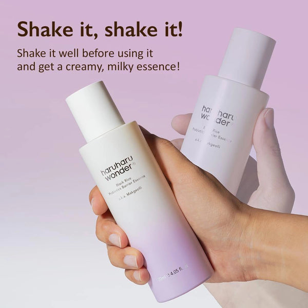 Atjaunojoša pieniņveida esence Haruharu Wonder Black Rice Probiotics Barrier Essence