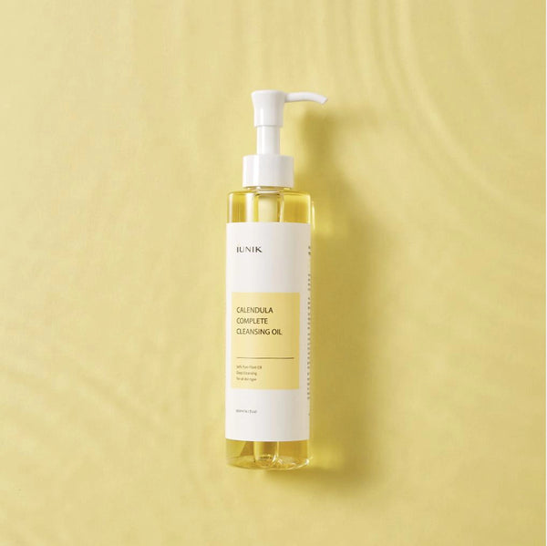 Nomierinoša hidrofīlā eļļa ar kliņģerītēm iUnik Calendula Complete Cleansing Oil