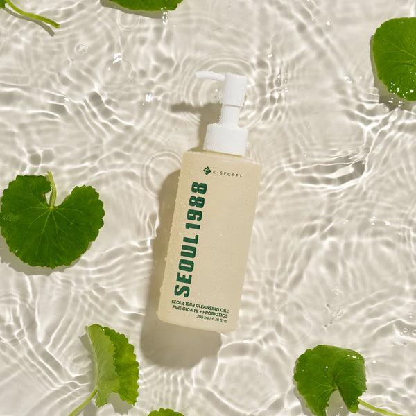 Hidrofīlā eļļa sejai K-SECRET Seoul 1988 Cleansing Oil : Pine Cica 1% + Probiotics