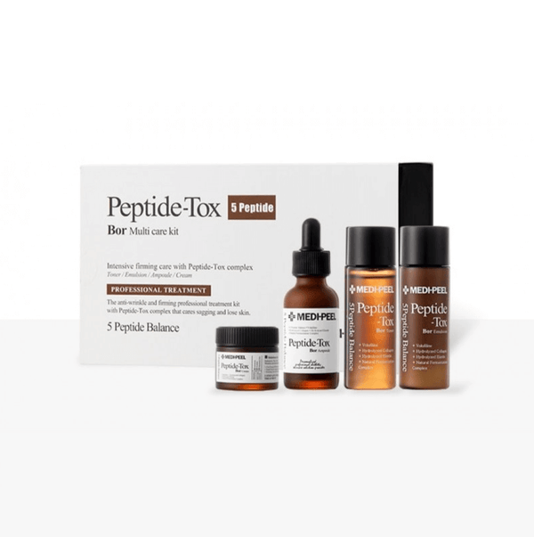 Liftinga līdzekļu ar botoksa efektu komplekts Medi-Peel Peptide-Tox 5 Peptide Bor Multi Care Kit