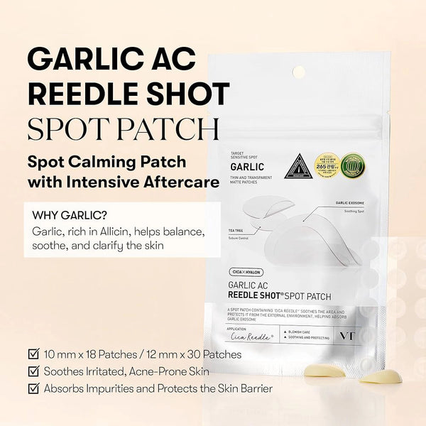VT Cosmetics Garlic AC Reedle Shot Spot Patch