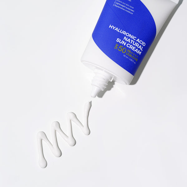 Mitrinošs minerālu saules aizsargkrēms IsNtree Hyaluronic Acid Natural Sun Cream SPF50+ PA++++