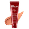 Putiņas-maska ar mālu poru attīrīšanai Missha Amazon Red Clay Pore Pack Foam Cleanser