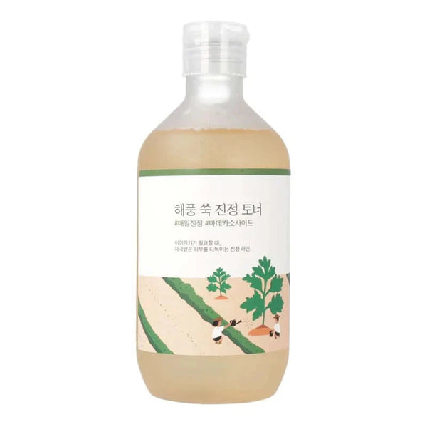 Nomierinošs toniks ar vībotni ROUND LAB Mugwort Calming Toner