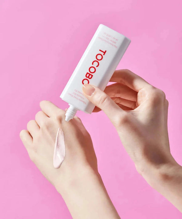 Saules aizsardzības krēms ar tonējošu efektu TOCOBO VITA TONE UP SUN CREAM DELUXE SPF50+ PA++++